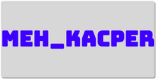 meh_kacper XXL Gaming Mousepad