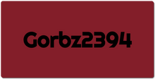 gorbz2394 XXL Gaming Mousepad