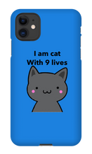 I am a cat iPhone Phone Cases
