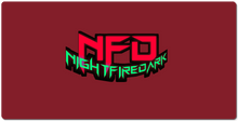 nightfiredark XXL Gaming Mousepad