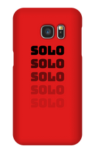 Fading Solo Text Samsung Phone Cases
