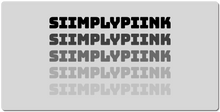 siimplypiink XXL Gaming Mousepad