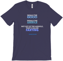 Inhale Quote Tee - Dark