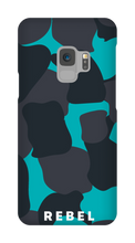 REBEL Cyan Samsung Case
