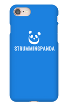 StrummingPanda iPhone Case - Blue