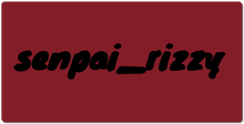 senpai_rizzy XXL Gaming Mousepad fancy