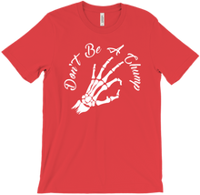 T-Shirt: Don't be a chump! [Black]