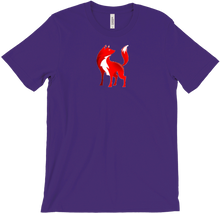 T-Shirt originale con il logo rosso di Atomix dem.