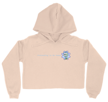 Pretending to be Human v.2 cropped hoodie