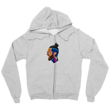 Lovaboi Comic Face Zip-Up-Hoodie