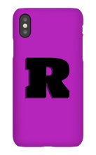 Ryan Syed iPhone Case Black Logo