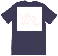 SW Islas Flotantes Sketch Camisa Espalda