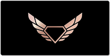 RoseGold Diamond Logo XXL Gaming Mousepad