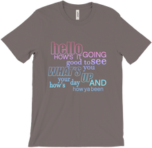 T-Shirt - Greetings - Neutral Colours