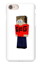 Gaming For Greatness Minecraft Skin iPhone Case