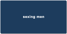 Sexing Men Mousepad