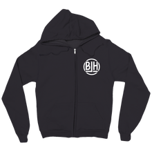 Veste Zip Logo BLH blanc