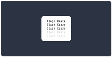clapzkraze XXL Gaming Mousepad