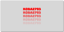 koba2793 XXL Gaming Mousepad