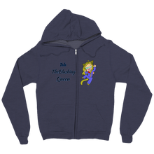 ChibiNekoTala zip-up-hoodie