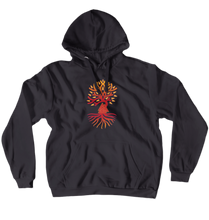 Drykk Tree Hoodies (No-Zip/Pullover) - Orange/Red