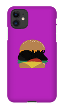 Baldy Burger  iPhone Phone Cases