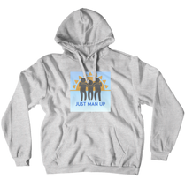 Man Up Hoodie (No-Zip/Pullover)