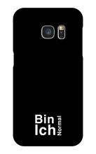 Bin ich Normal Samsung Cases Dunkel Unten