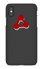 Schnitzeltoast iPhone Cases Logo rot