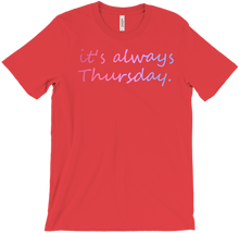 T-Shirt - Always Thursday - Light Colours