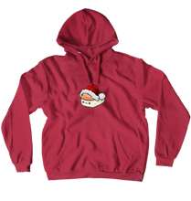 Santa Sushi Hoodie (No-Zip/Pullover)