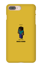 Rock hard iPhone Phone Cases