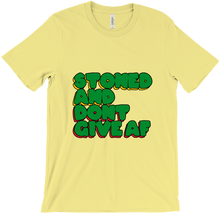 Stoned & Don't Give AF!! (Rasta Colorway)