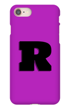 Ryan Syed iPhone Case Black Logo