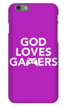 God Loves Gamers iPhone Case