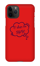 DRAMA iPhone Phone Cases