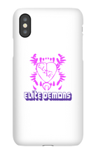 Elite Demons Twitch IPhone Case (Logo And Text)
