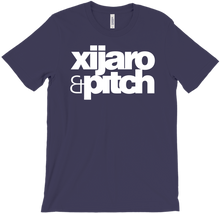 XiJaro & Pitch T-Shirt white logo