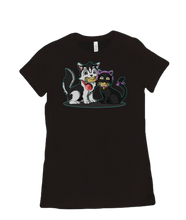 Cat and Dog tshirt-women