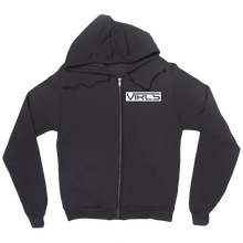 Vircs Zip-Up Hoodie (White Logo)