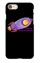 Nerdy Excursions Rocket iPhone Phone Cases