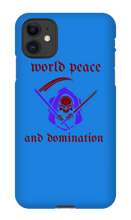 World Domination iPhone Phone Cases