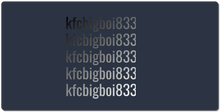 kfcbigboi833 XXL Gaming Mousepad