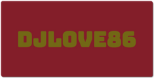 djlove86 XXL Gaming Mousepad