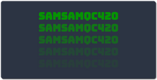 samsamqc420 XXL Gaming Mousepad