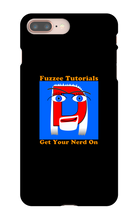 Fuzzee Tutorials Logo w/ Text iPhone Cases