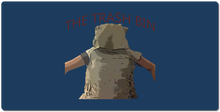 The Trash Bin Bag Boy XXL Gaming Mousepad