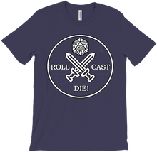 Roll Cast Die! (Dark) T-Shirts