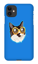 CoolAmora Blue Print iPhone Phone Cases