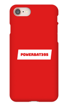 PowerBat395 iPhone Phone Case Black